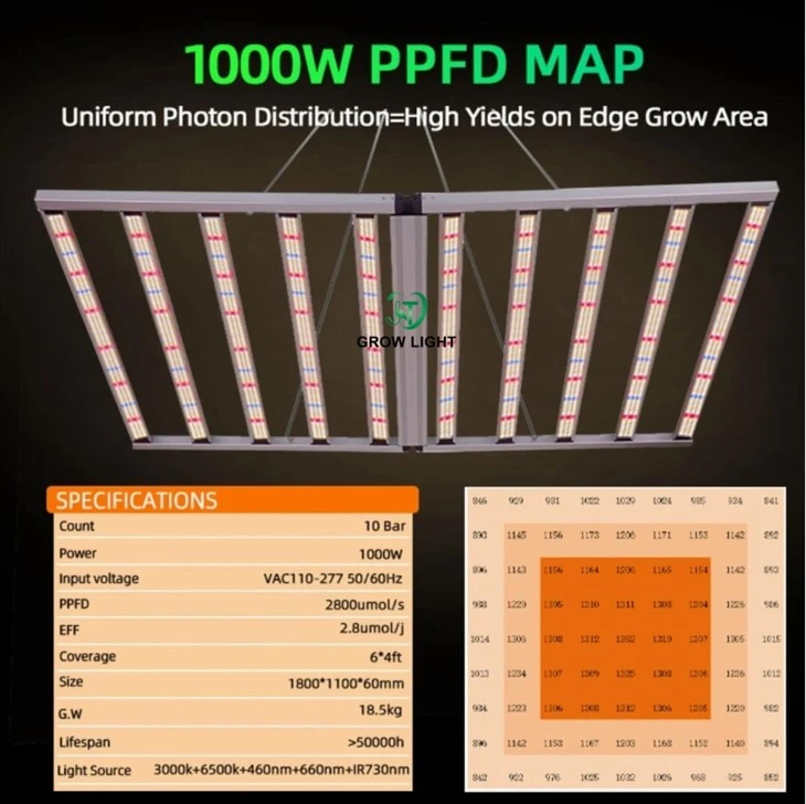 LED 1000W Grow LightS